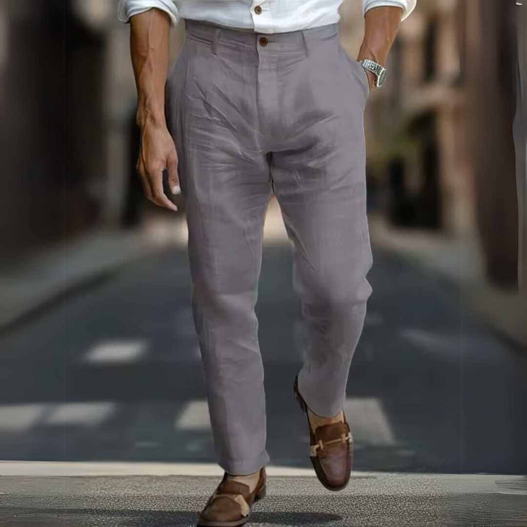 Effortless Linen Comfort Pants™