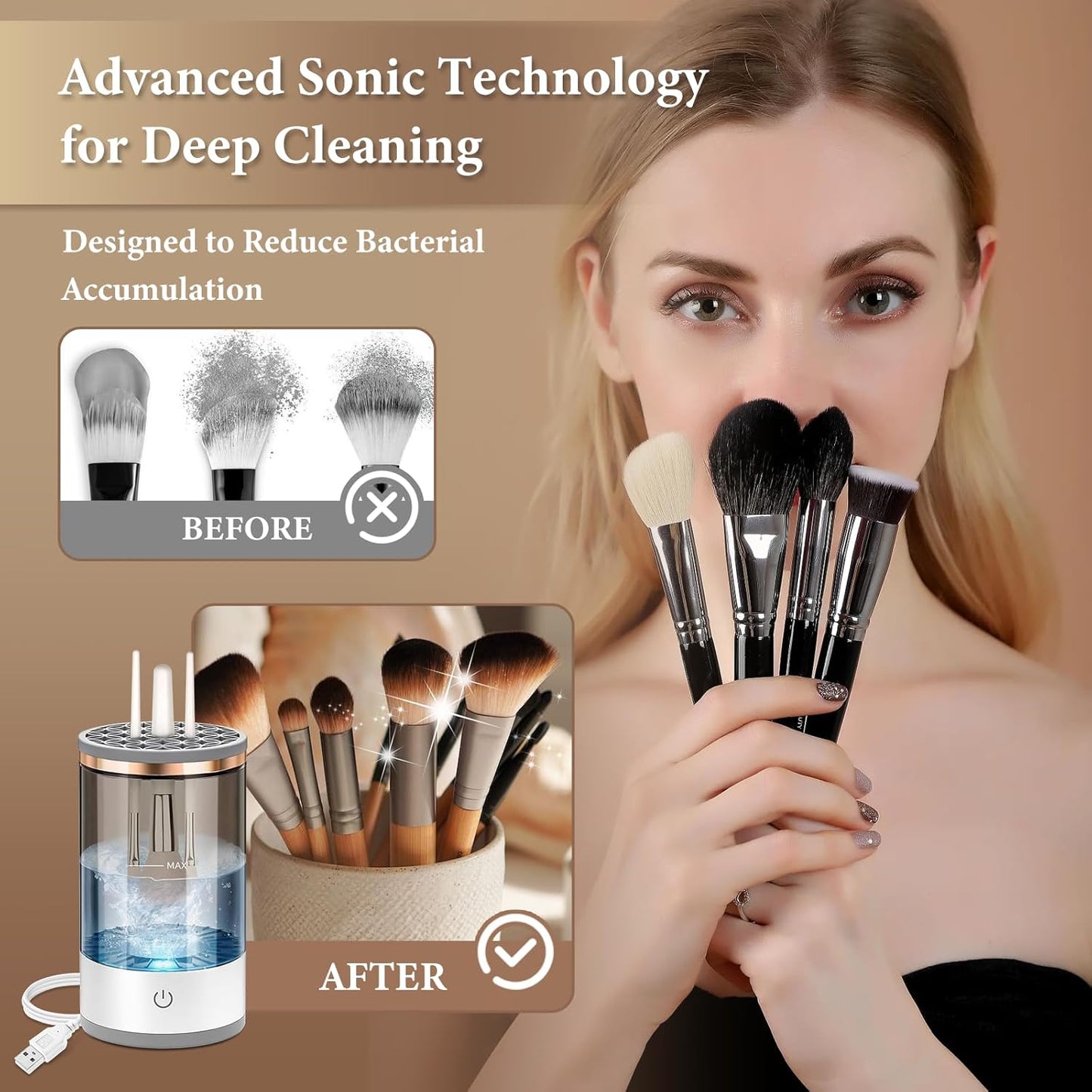 BrushMate Pro™ Brush Cleaner