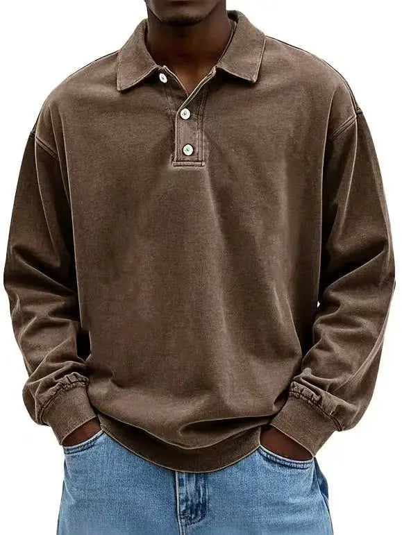 Ivo | Elevated Comfort Long Sleeve Polo