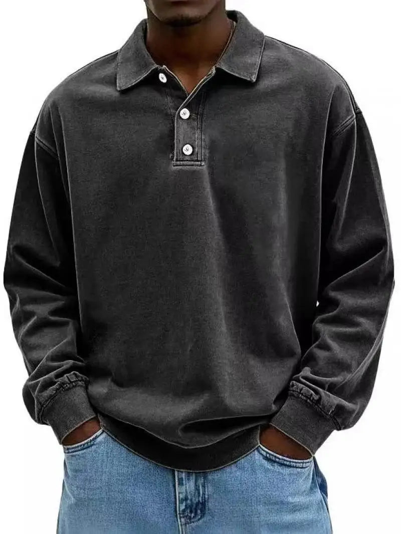 Ivo | Elevated Comfort Long Sleeve Polo