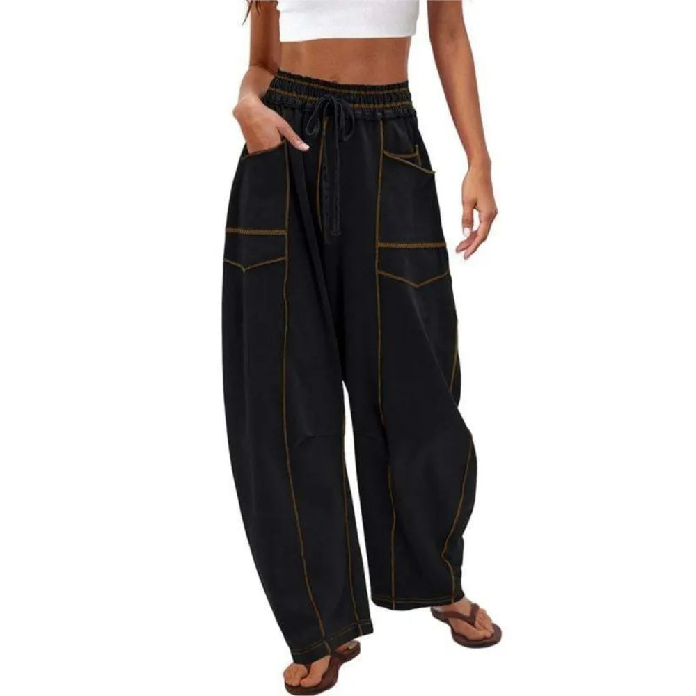 Bella - Casual Flow Wide-Leg Trousers