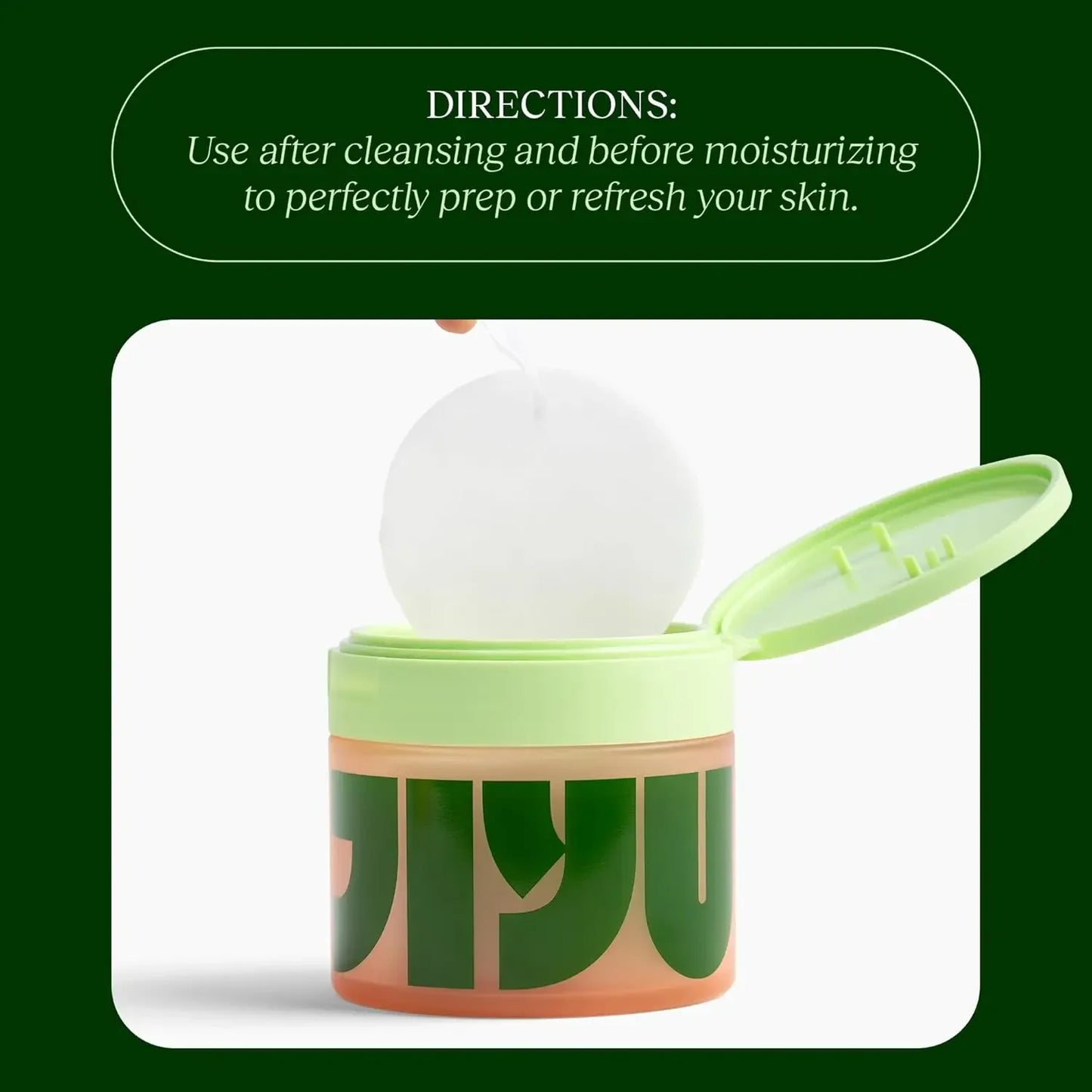 JIYU™ Radiance Renewal Toner Pads