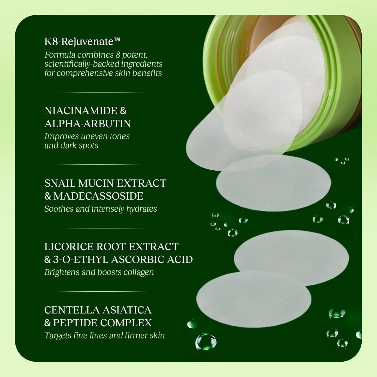 JIYU™ Radiance Renewal Toner Pads