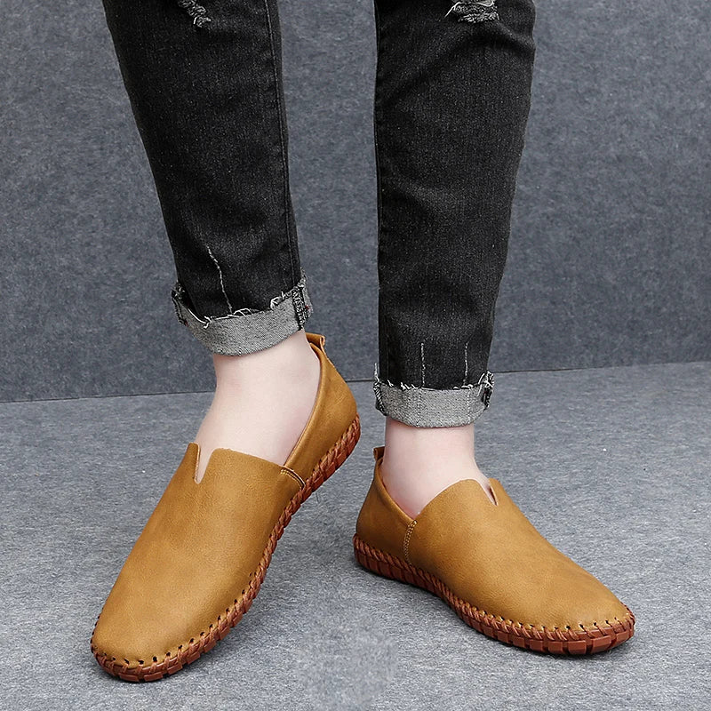 Elegant Comfort Leather Loafers™