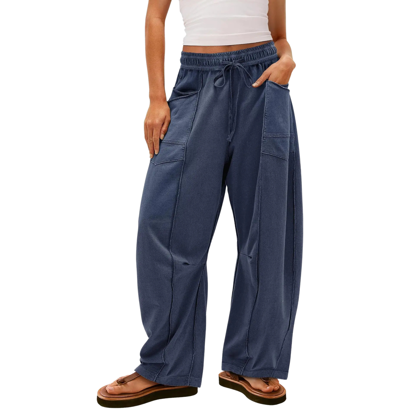 Bella - Casual Flow Wide-Leg Trousers