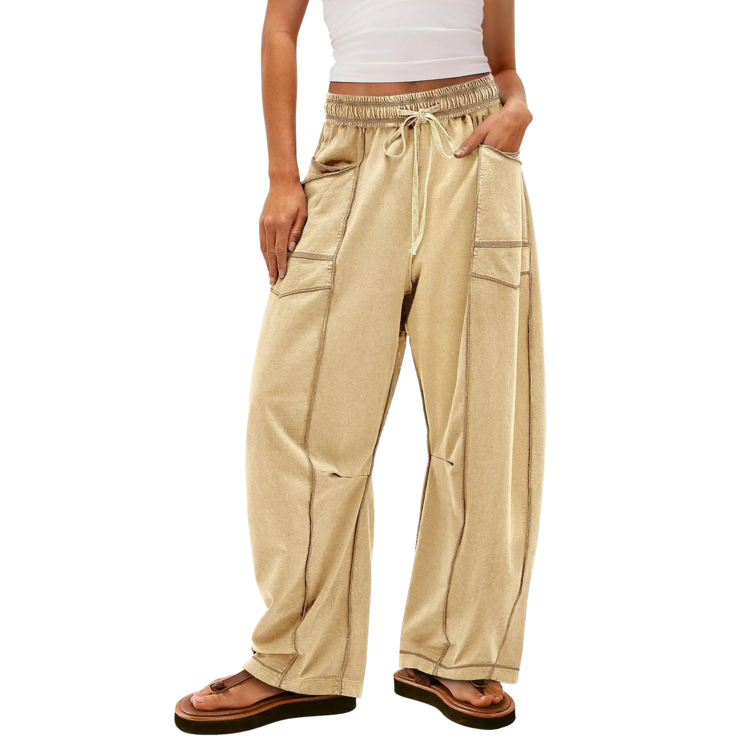 Bella - Casual Flow Wide-Leg Trousers
