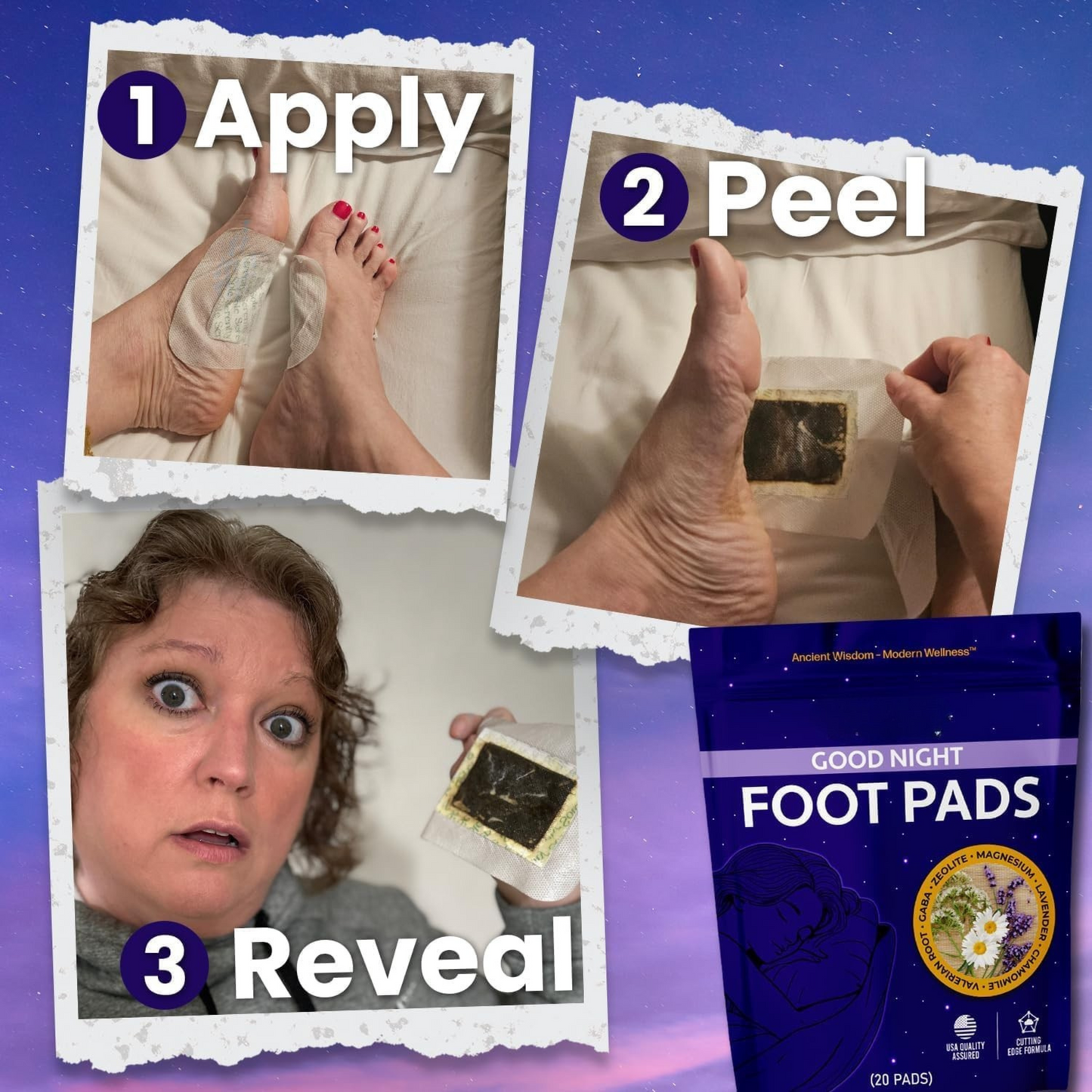 Sole Serenity Foot Spa Pads™