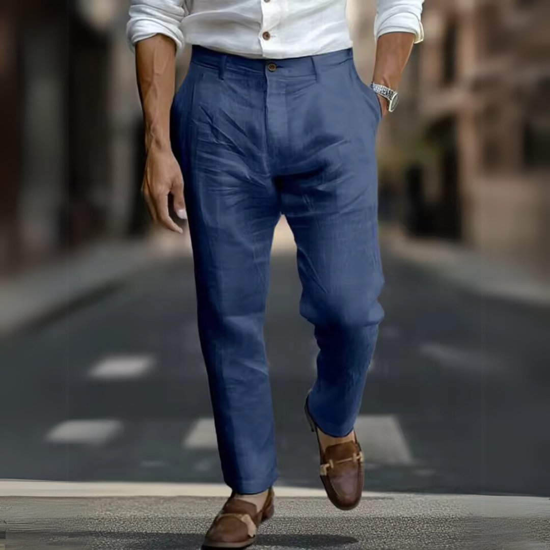 Effortless Linen Comfort Pants™