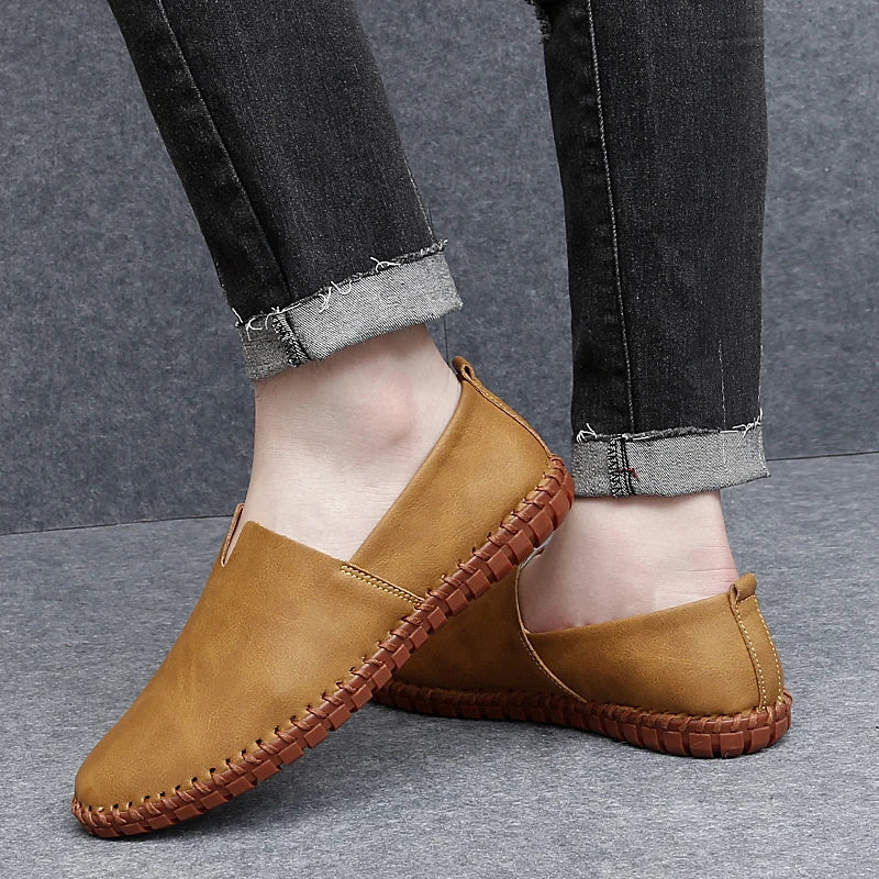 Elegant Comfort Leather Loafers™