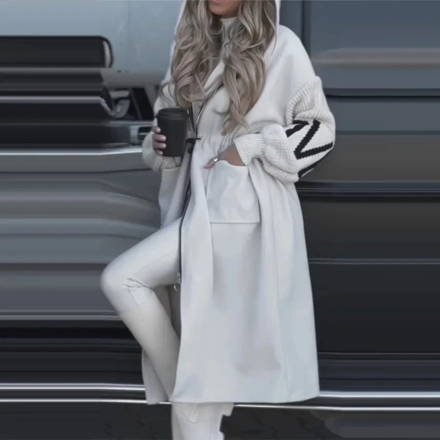 Sorana | Elegant Hooded Coatigan