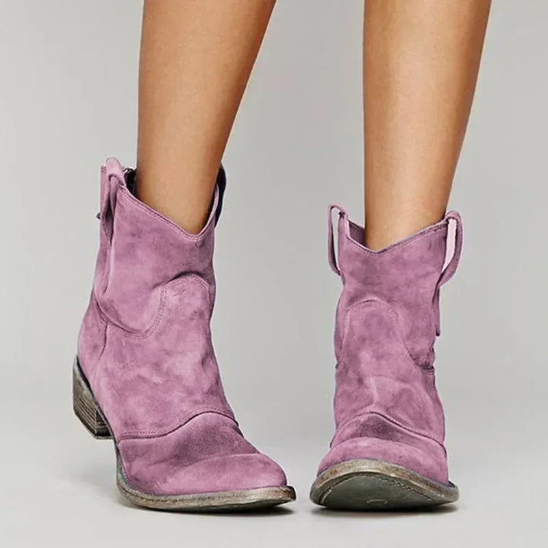 Vintage Elegance Ankle Boots™