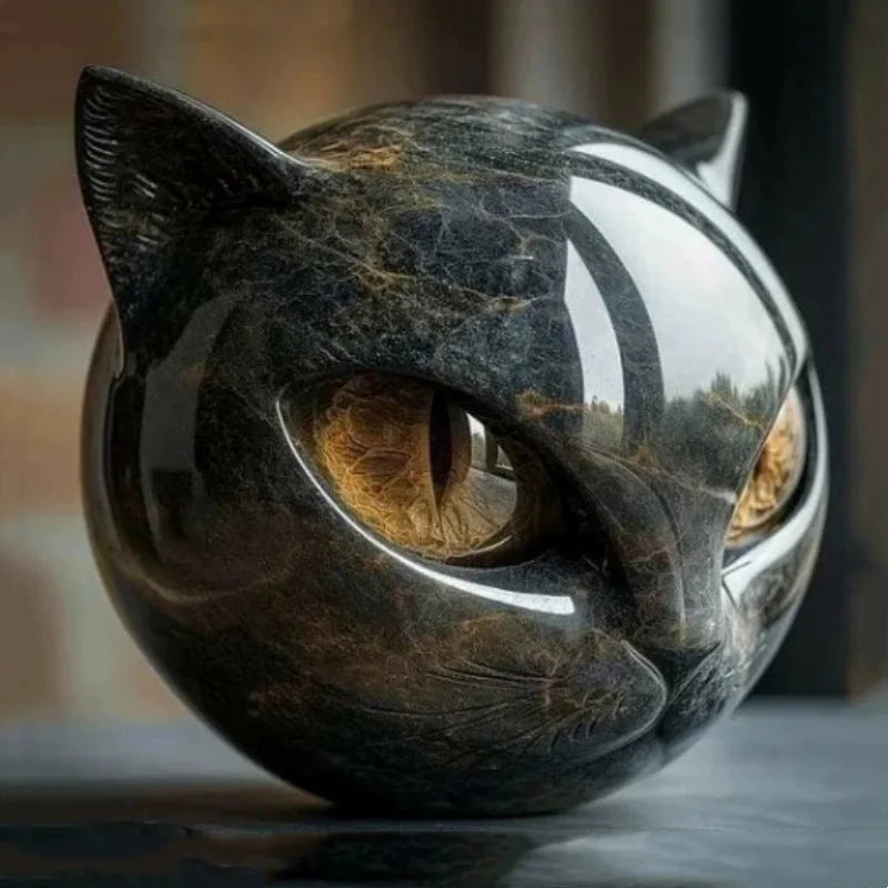 Mystical Black Cat Sculpture™
