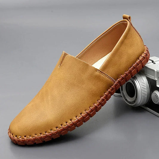 Elegant Comfort Leather Loafers™