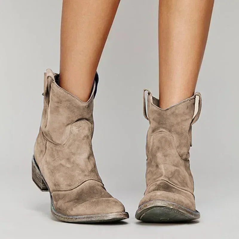 Vintage Elegance Ankle Boots™