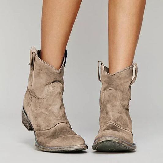 Vintage Elegance Ankle Boots™