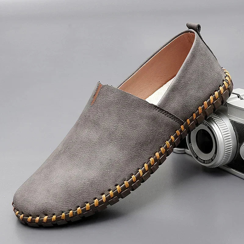 Elegant Comfort Leather Loafers™