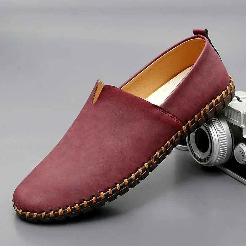Elegant Comfort Leather Loafers™