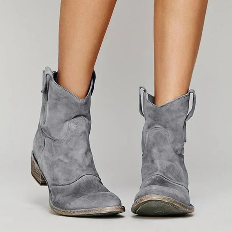 Vintage Elegance Ankle Boots™