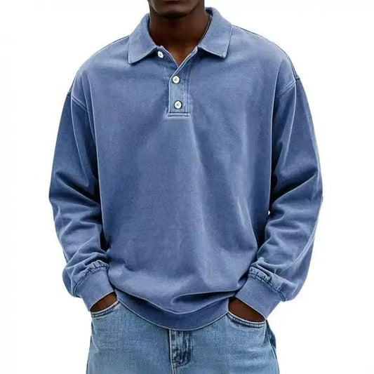 Ivo | Elevated Comfort Long Sleeve Polo