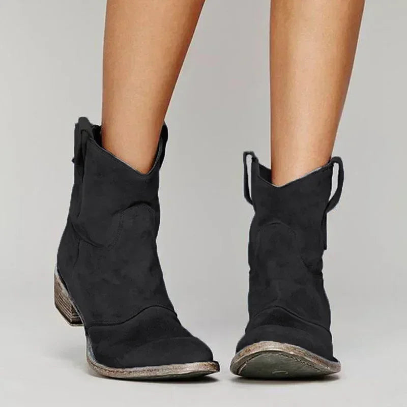 Vintage Elegance Ankle Boots™