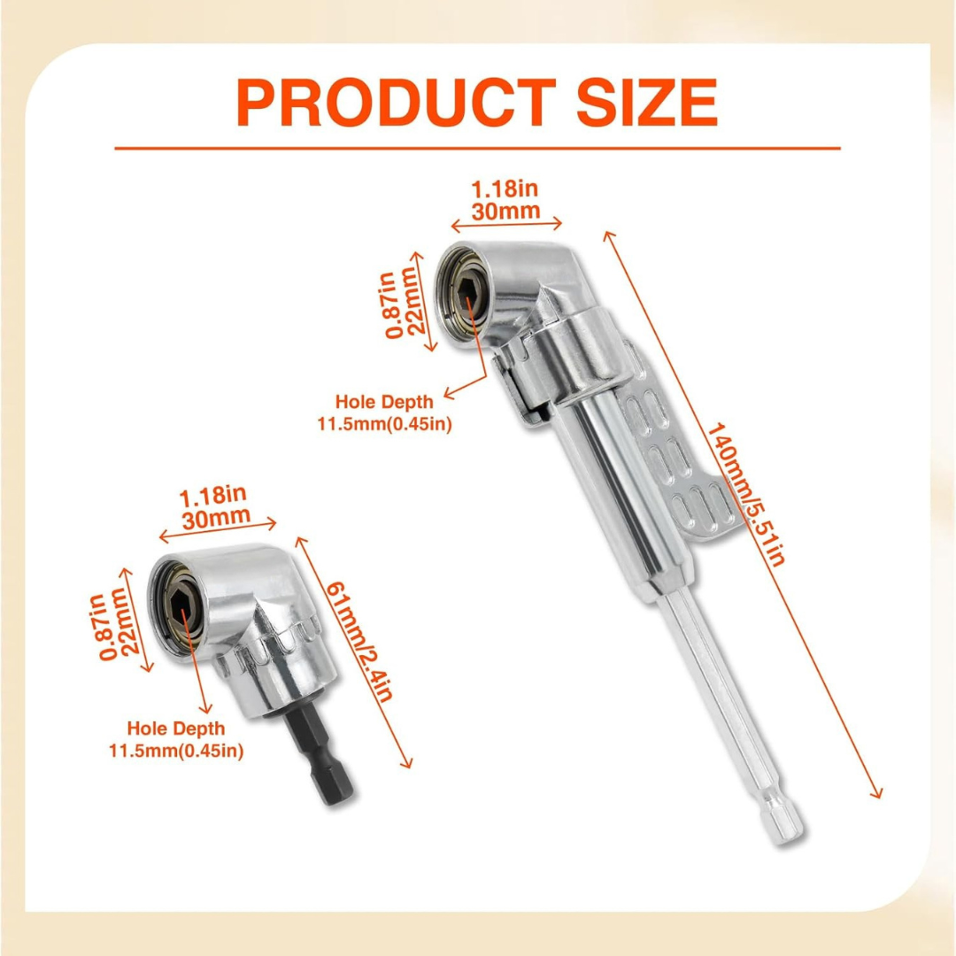 Right Angle Drill Adapter Set™