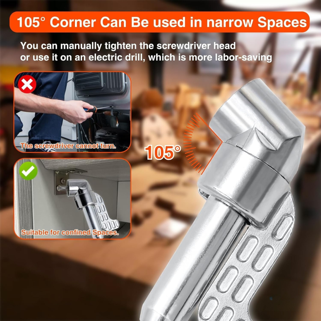 Right Angle Drill Adapter Set™