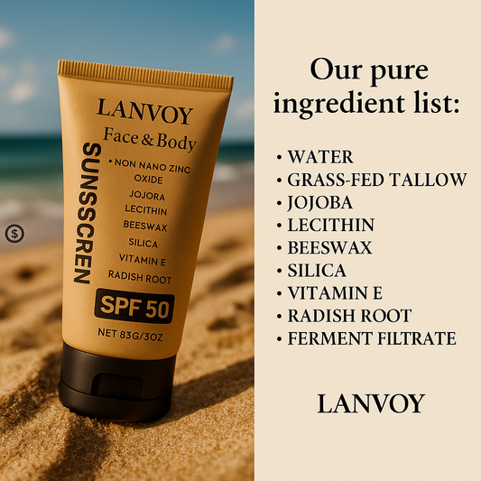 Lanvoy's Tallow Sun Shield SPF 50™